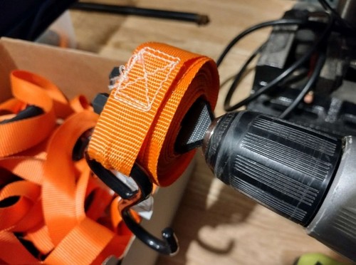 Ratchet strap winder